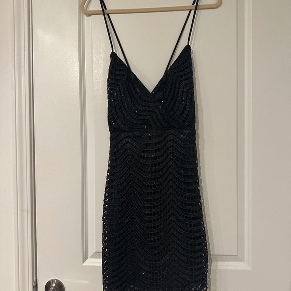 Lulu's Sequin Mini Dress - Picture 1 of 9